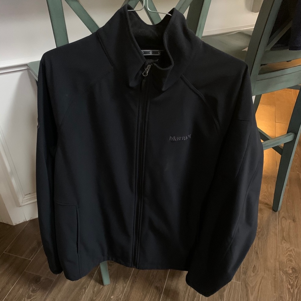 Black Marmot XXL gravity soft shell jacket